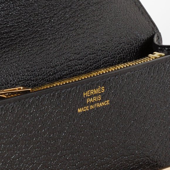 Hermes Roulis Slim Black Leather Wallet - Picture 8 of 13